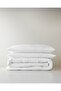 Softy Microfiber Double Pillow Quilt Set 195X215 cm White - 2