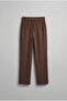 Men's Ribbed Baggy Fit Comfortable Tracksuit Brown