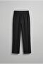 Men's Ribbed Baggy Fit Comfortable Tracksuit Black