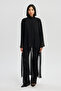 VELVET DETAILED CHIFFON TUNIC - 2