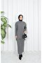 Pocket Detail Selvim Kit Skirt Suit - 2
