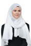Women's Practical Wrinkled Crinkle Mira Hijab Shawl - 2