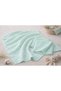 Muslin Baby Blanket 100X100 cm and 3-Piece Diaper 40X40 cm - 100% Cotton (2 Layers) Mint - 3