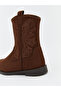 Alita City Lcw Steps Brown Girls' Boots with a Difference - 6