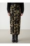 Alita City Lcw Vision Mixed Tulle Patterned Midi Women's Skirt with a Difference - 2