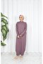 Venezya Knitwear Dress with Collar Detail - 2