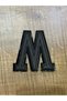 8X8 cm W Letter Embroidery Accessory