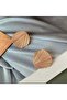 Leaf Metal Button 23 mm Gold Plated 1 Package 6 Pieces - 7