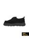Women's Black Genuine Suede Shoes 505320466-1 - 2
