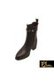Women's Brown Genuine Leather Boots 505092282-1 - 4
