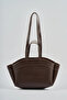 Women's Bitter Brown Double Strap Puppy Hand and Shoulder Bag - 6