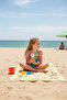 Patterned Children's Beach Towel, Bath Towel - 3
