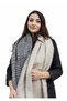 Double Sided Crow's Feet Soft Large Shawl & Scarf - 2