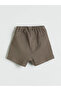 Brown Elastic Waist Basic Baby Boy Shorts Pack of 2 - 7