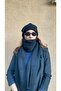 Unisex Wool Corded Scarf & Beanie Set - 2