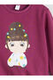 Fuchsia Crew Neck Girls' Sweatshirt 2-Pack - 6