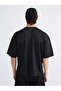 Xside Black V-Neck Short Sleeve Printed Men's T-Shirt - 4