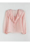 Rmz Gi̇yi̇m Farkiyla V Planted Ruffle Chiffon Blouse - 6