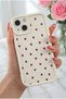 iPhone 13/14 Case with Camera Protection Silicone Colorful Heart Design Silicone Cover with Camera Protection - 2