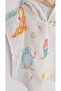 Summer 100% Cotton Double-Layer Organic Baby Muslin Poncho / Towel / Bathrobe / Beachwear (2-5 Years) - 4