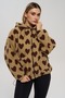 Heart Hooded Plush Coat