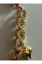 Red Knitted/Zircon/Heart Bracelet - 5