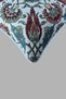 Tile Motif Patterned Piping Tapestry Woven Throw Pillow Cover - 4
