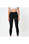Women's Black Winter Raised High Waist Lifting Leggings - 4