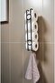 Towel Rack, Toilet Paper Holder, 3 Items Together, Bathroom, Toilet Set, Adhesive, No Assembly Required - 2