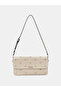 Sadie Flap Shoulder Women's Beige Shoulder Bag Hwvg8118190-Lta