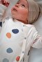 100% Organic Polka Dot Baby Rompers
