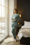 Women's Winter Plush Fleece Pajamas Set 8113 - 3