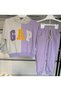 Hooded Süzene Embroidered Seasonal 2-Thread Girls' Tracksuit Set - 2