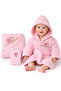 100% Cotton Baby Kids Bathrobe Towel Set 0-2 Years Old