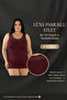 Women's Athlete Thick Aski Tulle Collar Oversize Size - 3