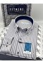 Slim Fit Long Sleeve Premium Thick Striped Collar Buttoned Gift Boxed Easy-Iron Men's Shirt F