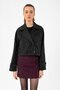 Double Breasted Short Trench Coat - 5