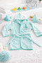 100% Cotton Hooded Baby Bathrobes with Cute Figures – Soft Cotton, Quick Drying, - 2