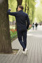 Men's Relaxed Navy Blue Tracksuit Set - 85752 - 3