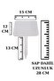 20 Pieces Angled Large Size Summer Wipe Stem Pulses Label Greaseproof Label Marketer Label - 8