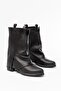Zri̇n-3045 Premium Black Daily Women's Boots - 6