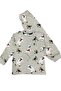 Unisex Children's Pajama Set Penguen Snowman Pattern 100% Cotton Single Jersey Fabric Crew Neck Long Sleeves - 7