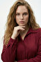 Wrap-Around Shirt Collar Buttoned Bottom Top Suit Suitable for Hijab 2XL 6XL - 4