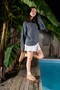 Valentine Suede Fur-Lined Colorful Sole Tazz Slippers - 3