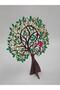 10 Pieces Wooden Painting Trees Series Design 6 School DIY Activity Art 20 cm - 2