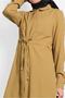 Waist Laces Hidded Buttoned Tunic 40188 - 4