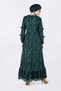Skirt Fluffy Ruched Dress 4356 - 4