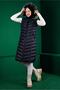 Fur Hooded Puffer Vest 90337