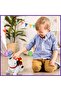 DANCING DOG: 360 DEGREE ROTATING LIGHT & SOUND, BUMP AND GO ACTION,-UT-3228 - 6