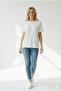 Oversized Mold Short-Sleeved Cotton Women's T-Shirt